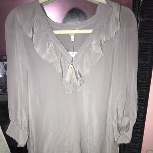 Joie top with ruffles- new with tags!
